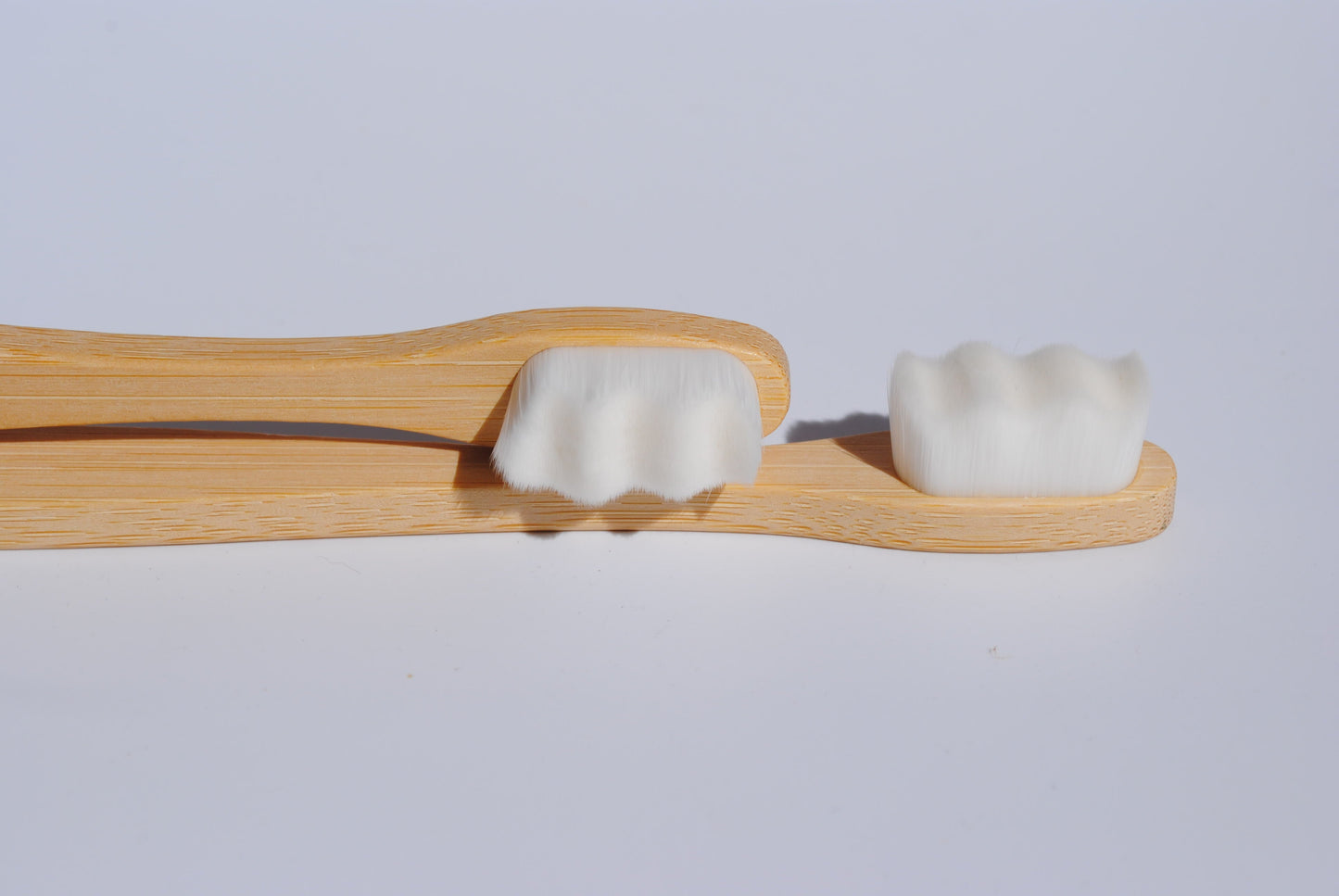 Two Bamboo Toothbrushes Set